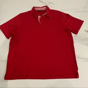 Michael kors red men shirt size xl